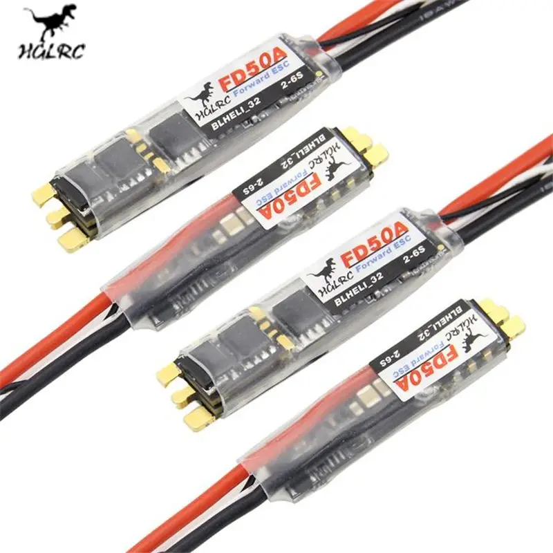 1 шт./4 шт. HGLRC Forward FD50A 50A 2 6 S Blheli_32 32 бит DSHOT1200 бесщеточный ESC для RC FPV Racing Drone Quadcopter