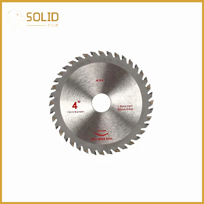 4-дюймовое лезвие для циркулярной пилы твердосплавный режущий диск резки твердой