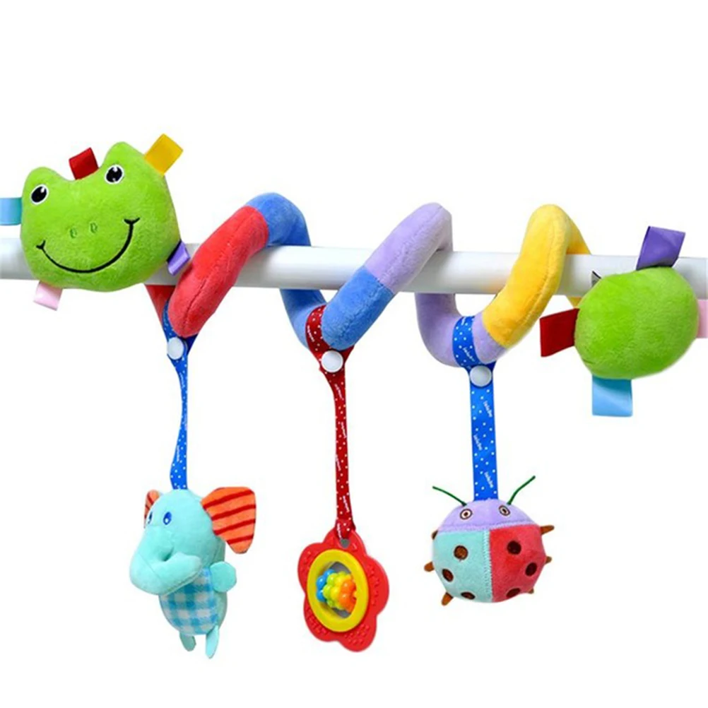 Детские погремушки Игрушки Коляска с мягкие милые животные куклы оленем