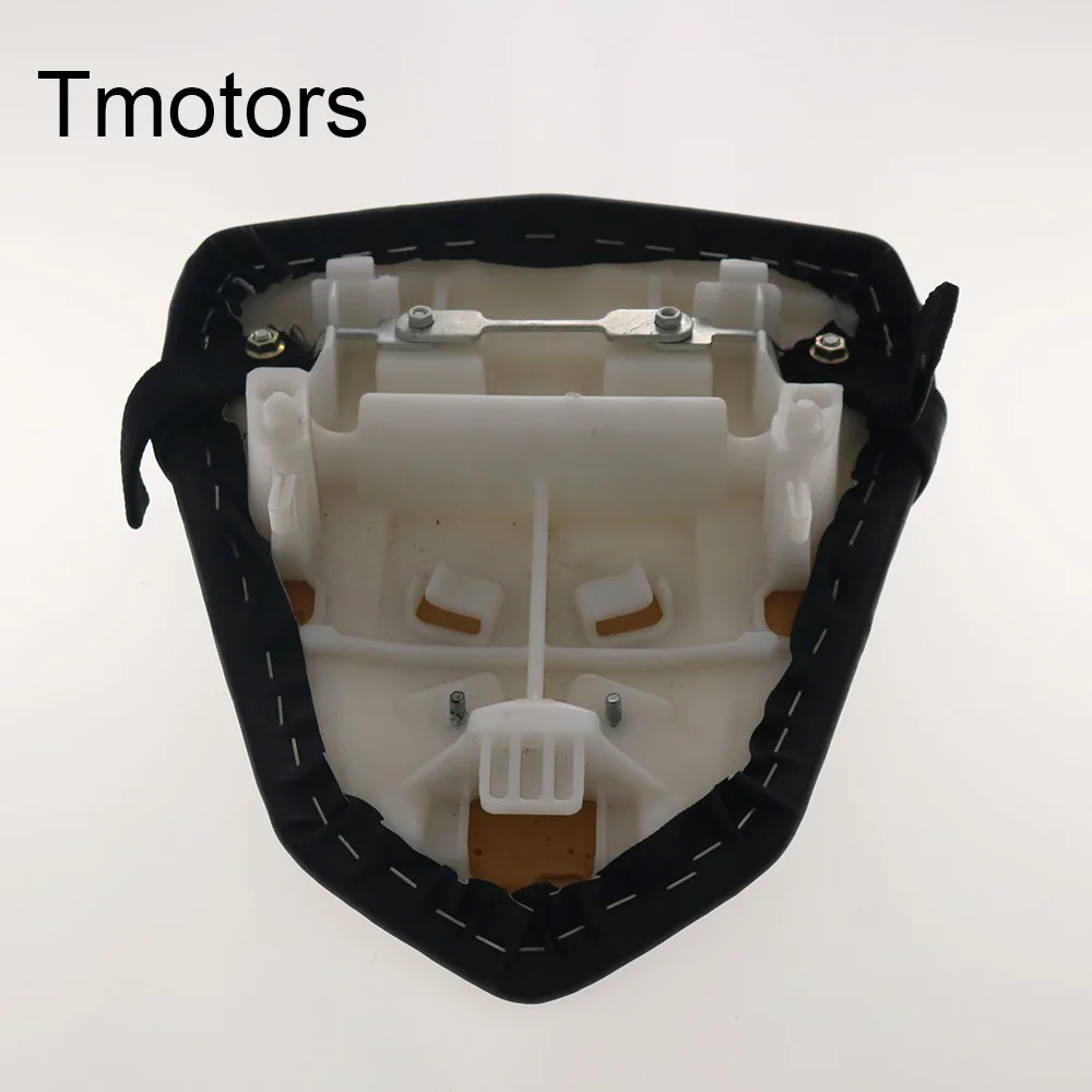 Для Yamaha YZF R6 2006 2007 мотоциклетная черная кожаная накладка на сиденье клобук YZFR6 06 07