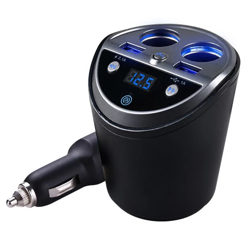 Bluetooth беспроводной автомобильный fm передатчик Mp3 плеер держатель чашки Handsfree