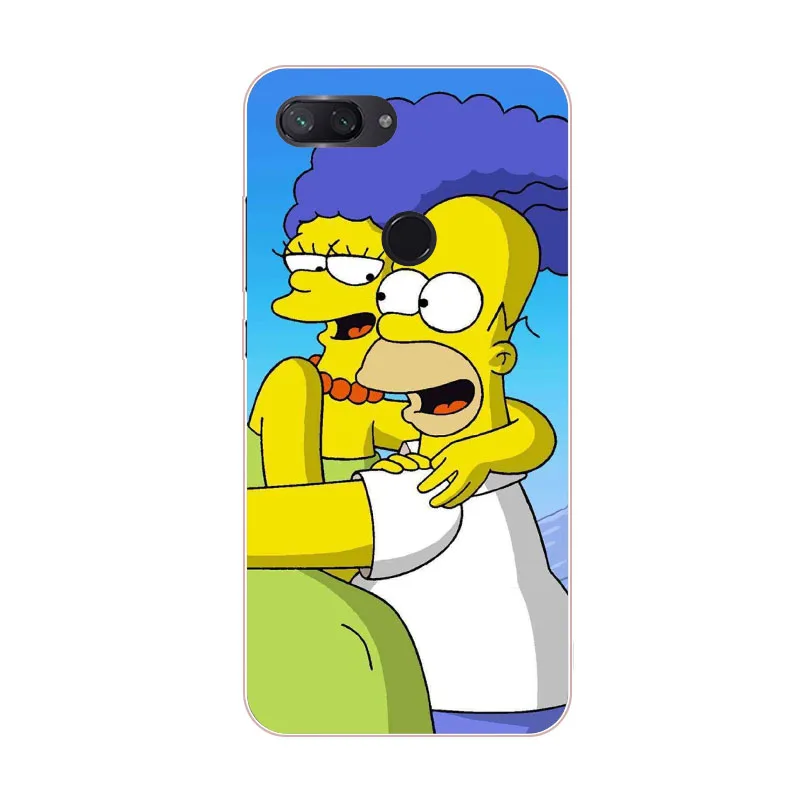 xiaomi mi 8 lite Case Silicon Painted animals Painting Soft TPU Back Cover for mi8 protect Phone cases shell |