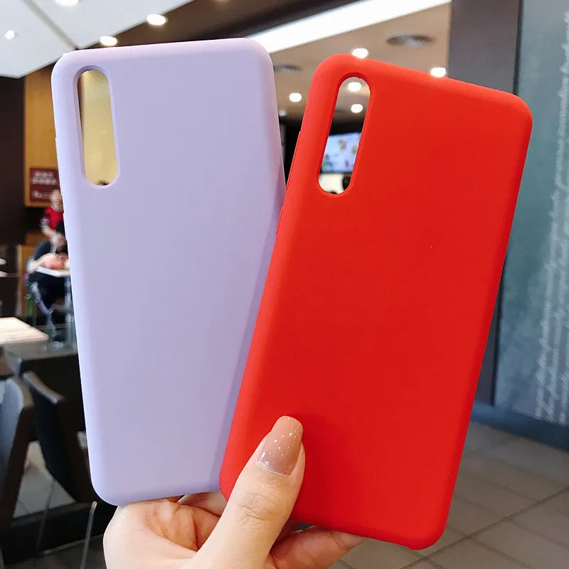KONGBG Оригинальный чехол для Xiaomi mi 9 жидкий силикон мягкая Противоударная задняя