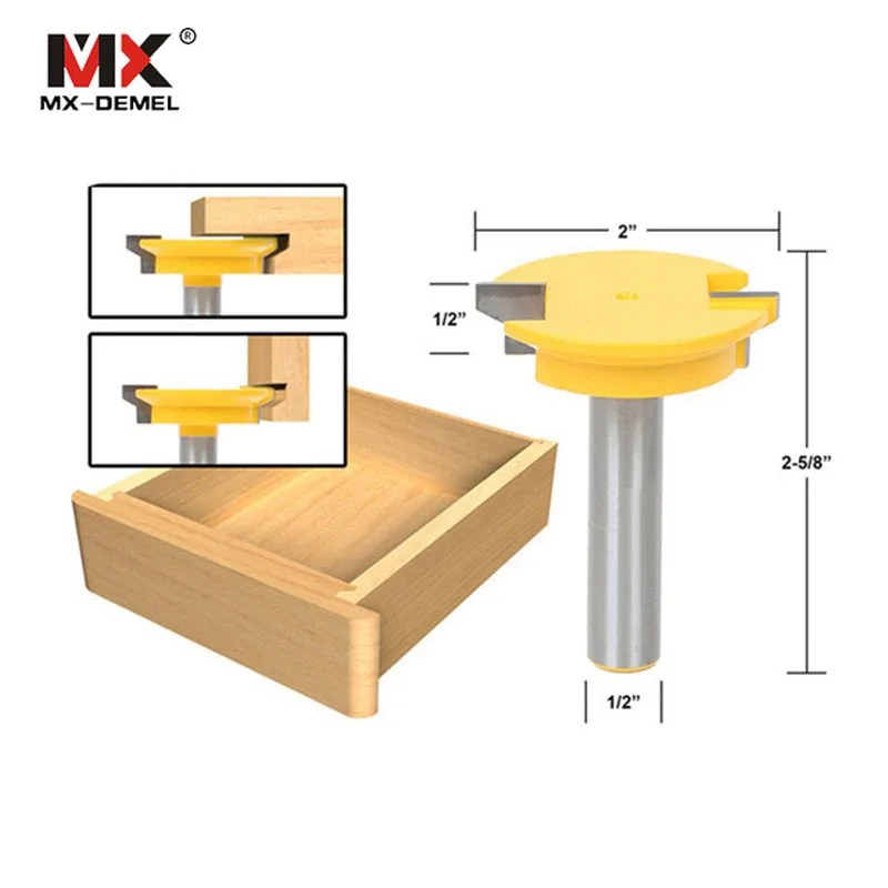 1PC 1/2'' Shank Milling Cutter Straight Rail &amp Stile Router Bit Woodworking Chisel Tools Power | Инструменты