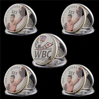 5pcslot 1942 2016 wbc champion boxer muhammad ali sports competition silver copper coin collection value
