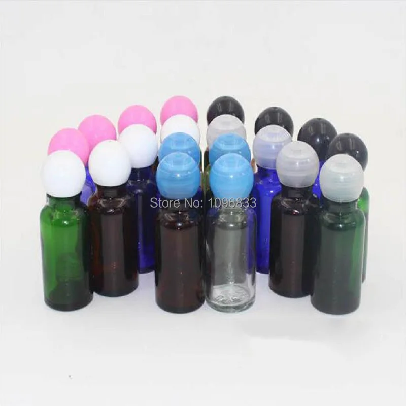 20ml Glass Toner Bottle Spherical Lid Essential Oil Refillable Cosmetic Packaging Vial Empty Emulsion Containers Bottles | Красота и