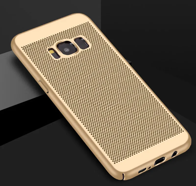 Breathable Cooling Case For Samsung Galaxy S10E S10 plus A50 M20 Note 5 8 9 J8//J6/J4/A6 A750 2018 A6plus J7 J700 J5 J500 2015 |