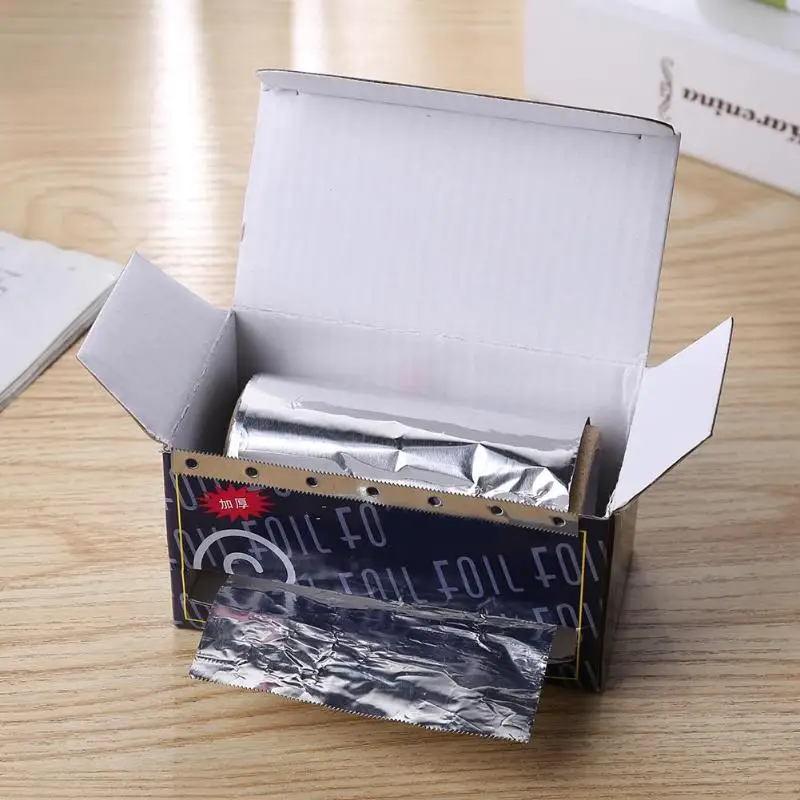 1 Roll Hairdressing Styling Tin Foils Tape Thicken Hair Salon Manicure Supplies Highlights Foil Gradient Modeling Tool | Красота и
