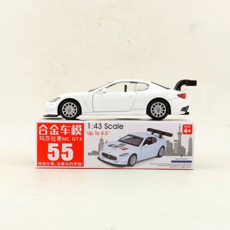 Масштаб 1:43/литая Игрушечная модель/Maserati MC GT4/спортивный гоночный