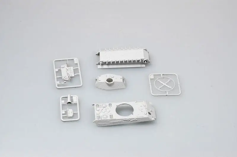 Trumpeter 1/72 07292 немецкий Sd.Kfz.182 король Тигровая башня w/zshimit|Наборы для сборки моделей|