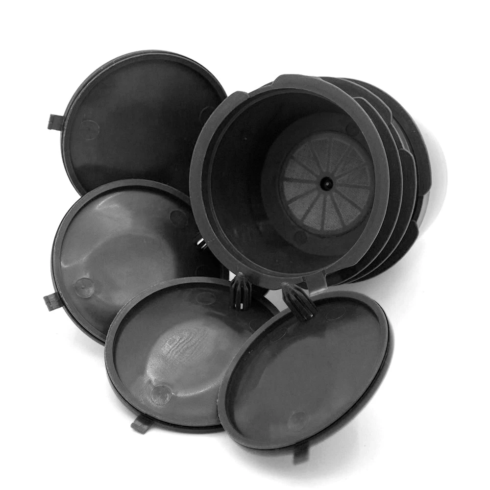 4 шт./упак. многоразовые кофейные капсулы Dolce Gusto Пластиковые Многоразовые