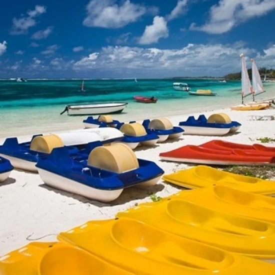 Mauritius Belle Mare watercraft for rent постер печать Уолтера бибиков (25x38)|Таблички и знаки| |