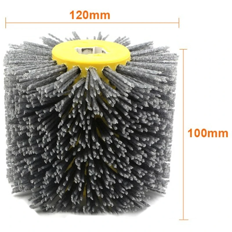 Нейлоновая абразивная проволока Dupont 1 шт. барабанный полировальный круг