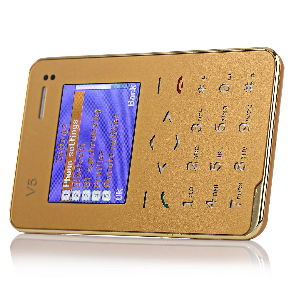 AIEK \ AEKU V5 1 8 дюйма ультратонкий Quad Band карты телефон Bluetooth 3 0 FM Аудио плеер