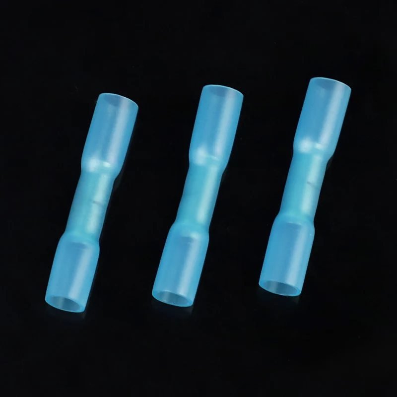 50 шт. термоусадочный соединитель BHT2 16 14AWG 1 5 2 мм2|crimp terminal|heat shrink butt spliceheat |