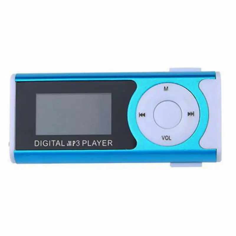 Мини 1 3 ЖК дисплей Дисплей MP3 плеер клип Тип Портативный с Динамик Функция