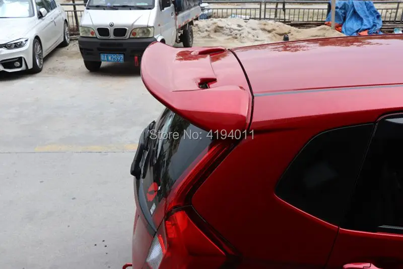 Для Honda Fit Jazz 2014 2015 2016 2017 2018 2019 ABS пластиковый Неокрашенный Грунтовка Цвет сзади