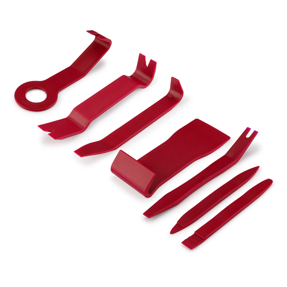 

Professional 7Pcs ABS Automobile Audio Door Clip Panel Trim Dash Auto Radio Removal Pry Tools Set Car Panel Removal Tool