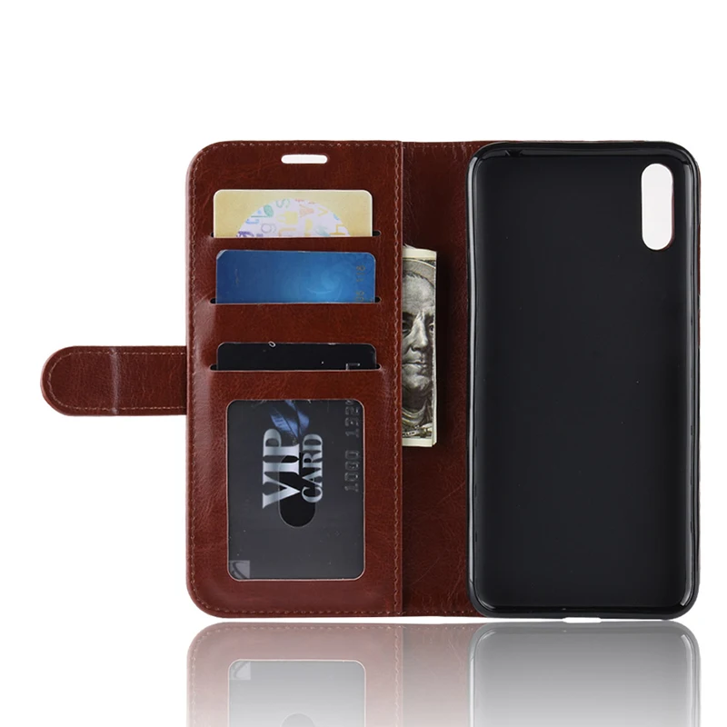 Alesser For Huawei Y7 Pro 2019 PU Luxury Leather Phone Case With Card Pocket Cover Wallet prime Enjoy 9 | Мобильные телефоны и