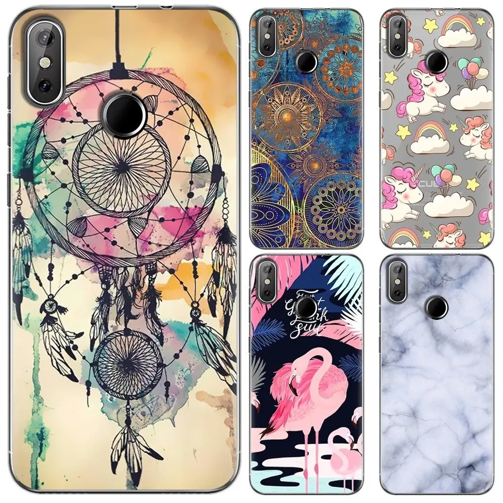 Мягкий чехол для телефона силиконовый Cubot R11( J3 Pro) 5 дюймов TPU модный цветной