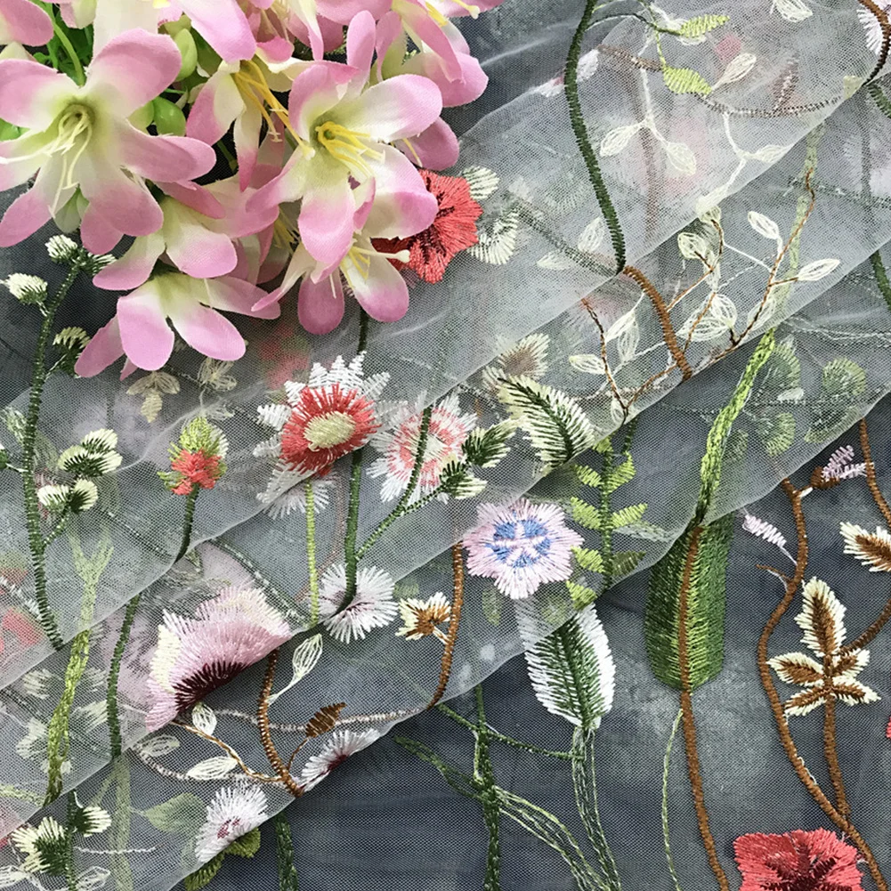 1 ярд Вышивание Вышивка изысканные свадебные мягкие свадебное платье украшения