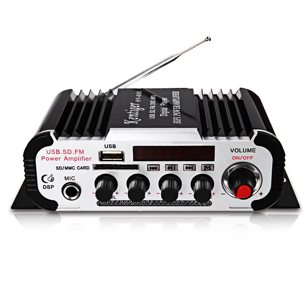 Kentiger HY 600 IR Управление FM MP3 USB воспроизведения цифровой аудио усилитель fm радио с
