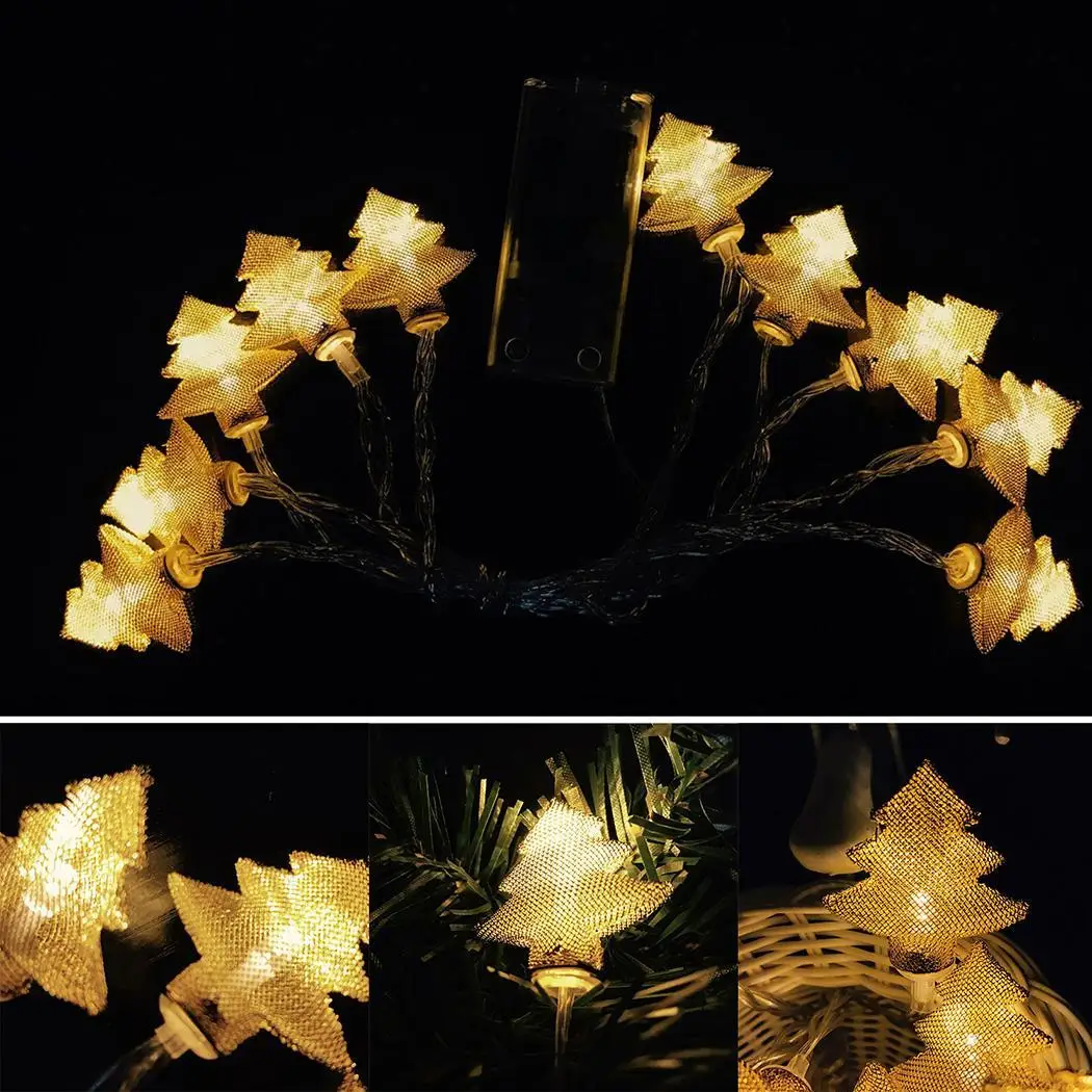 Lights 50000H approx 20Pcs 3m Decorative Small Tree Total Wedding Xmas 10Pcs 2m Shape Christmas 220V LED | Освещение