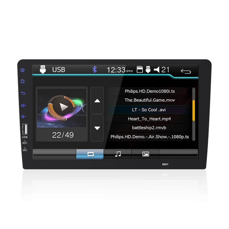 Автомобильный мультимедийный проигрыватель стерео-система с 9 дюймовым экраном