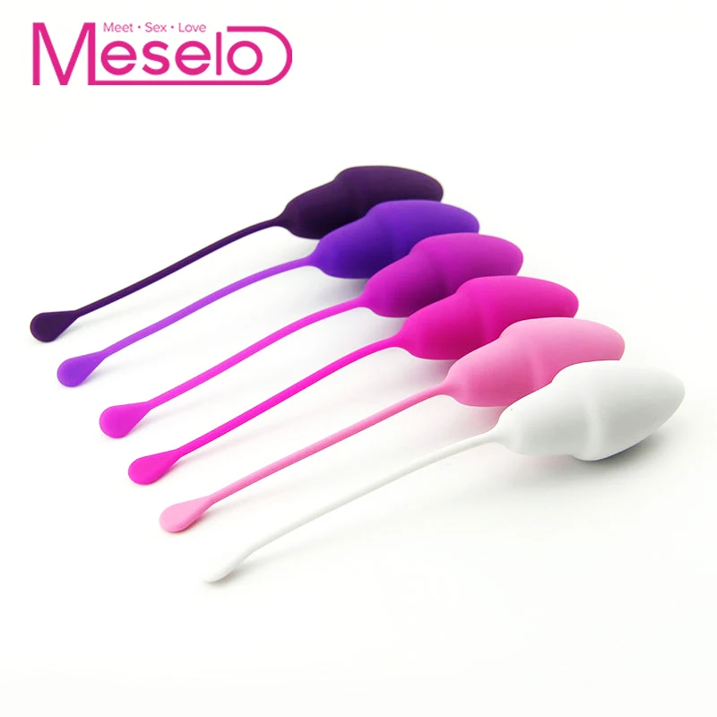 Meselo 6 шт. вагины Кегеля мяч разный вес Бен Ва силиконовые шарики интимные игрушки