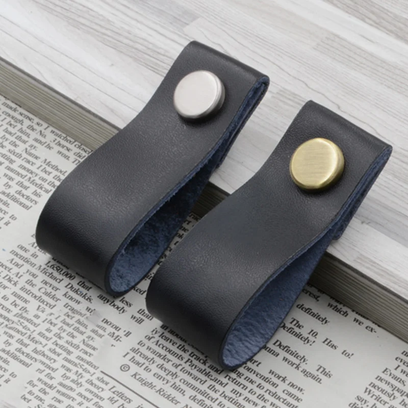 Фурнитура из искусственной кожи с одним отверстием сменная ручка для дверей