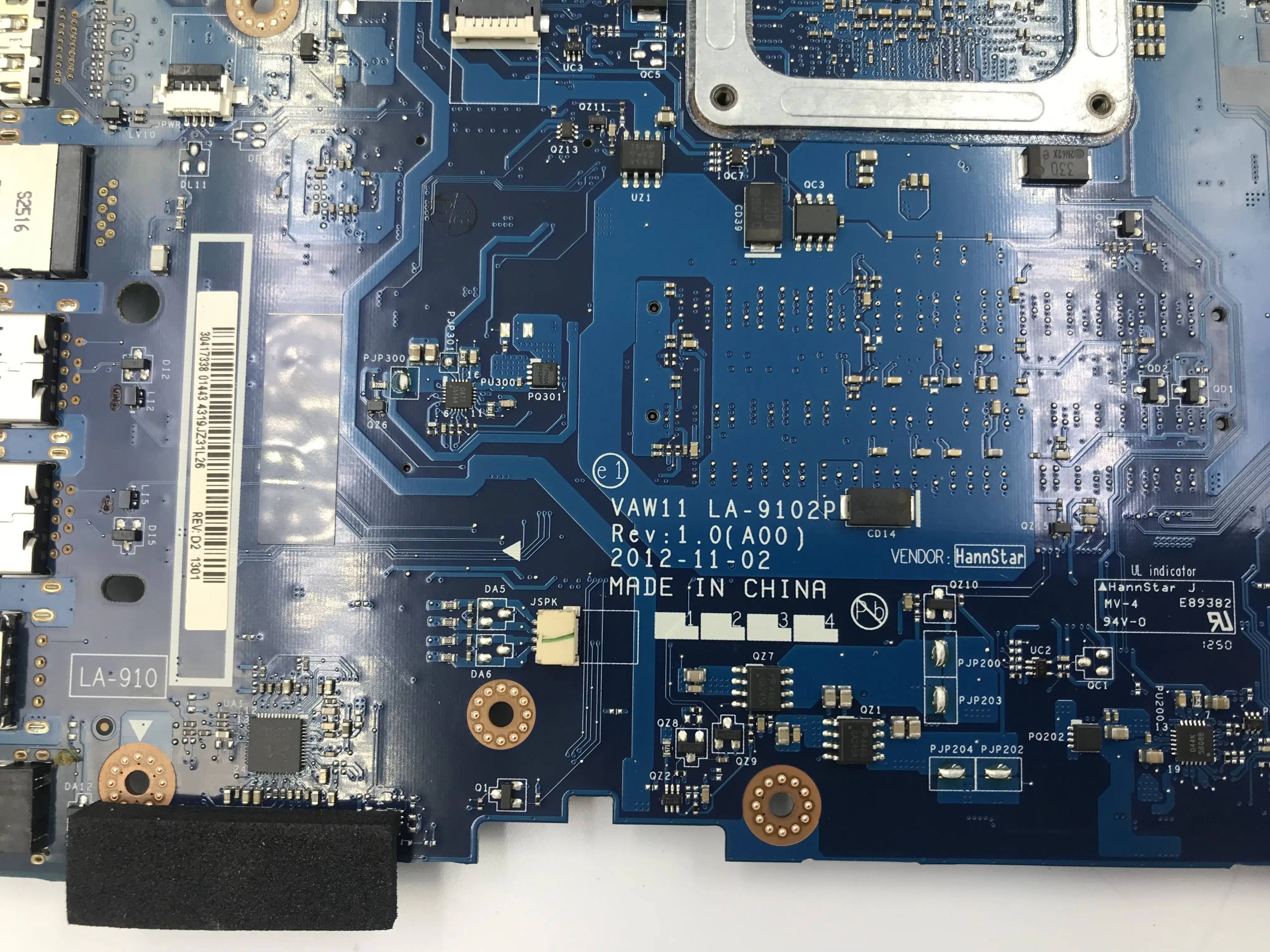 Материнская плата для ноутбука dell Inspiron 17R-5721 3721 5721 LA-9102P CN-0C2GJ2 0C2GJ2 C2GJ2 с I5-3337U HM76 100% |