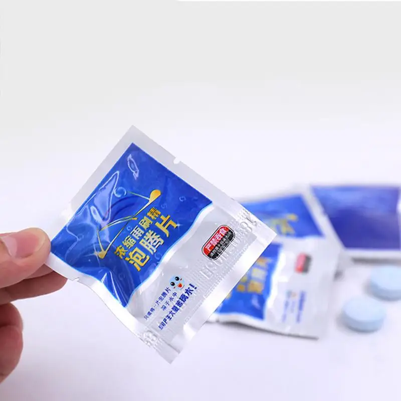 

10Pcs/Pack Car Solid Wiper Cleaner Effervescent Tablet Cleaner Car Auto Window Cleaning Windshield Glass Cleaner
