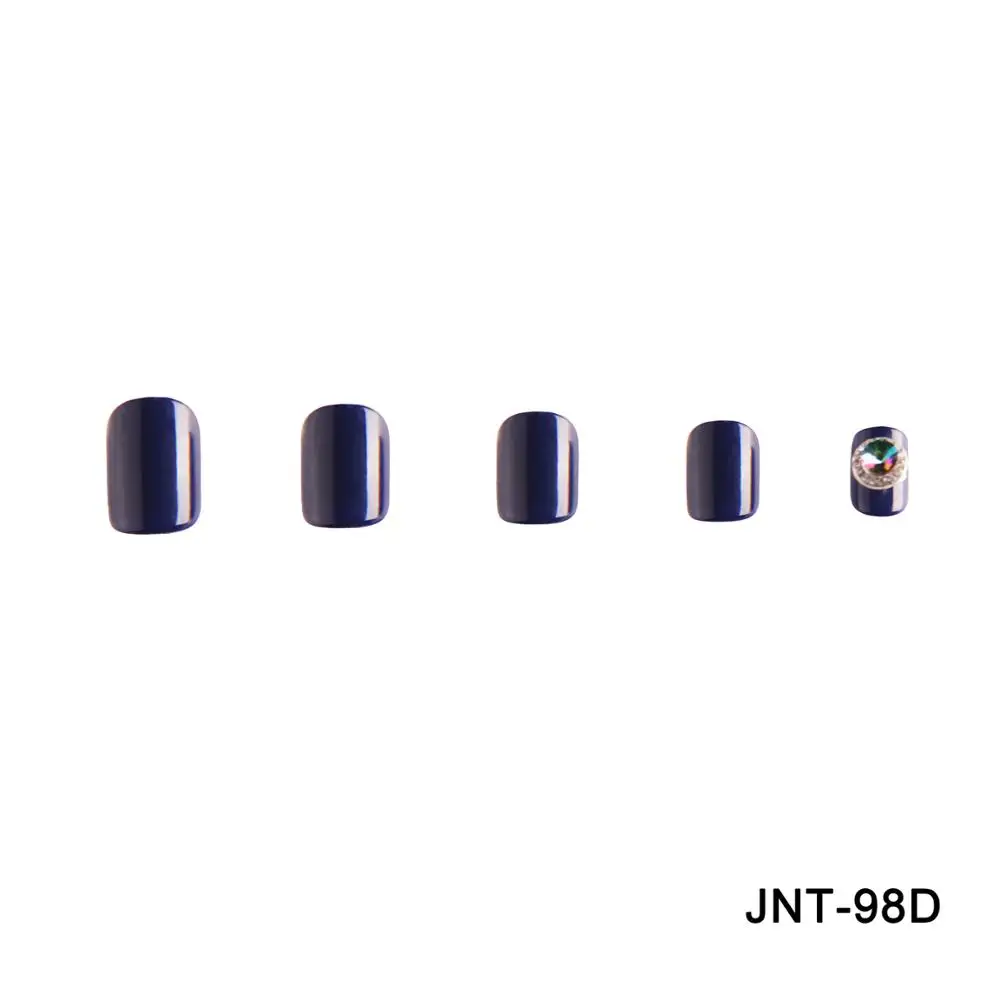 JayJoy JNT-98D 24pcs/set Manicure Adhesive Press On False Nail Art Tips | Красота и здоровье