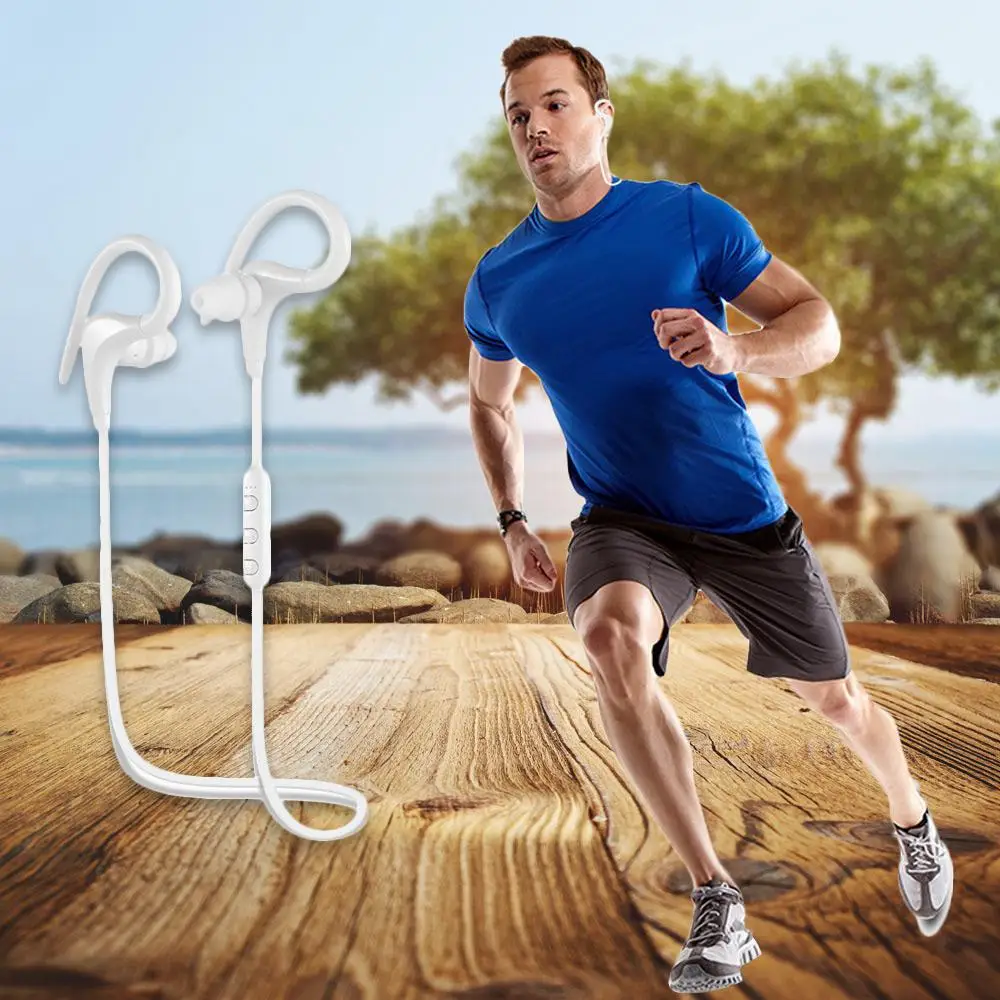 Bt-1 bluetooth-гарнитура водонепроницаемые спортивные Висячие Наушники 4 1 с большим