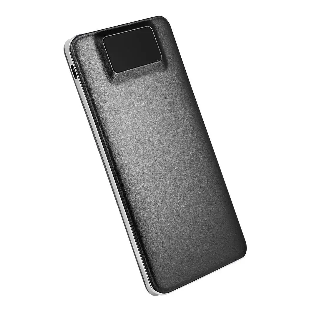 30000 мАч Внешний аккумулятор повербанк 2 USB LED портативное зарядное устройство для