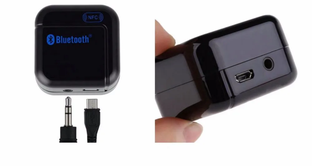 100 шт. 5 в постоянного тока 3 мм NFC Bluetooth беспроводной передатчик аудио приемник