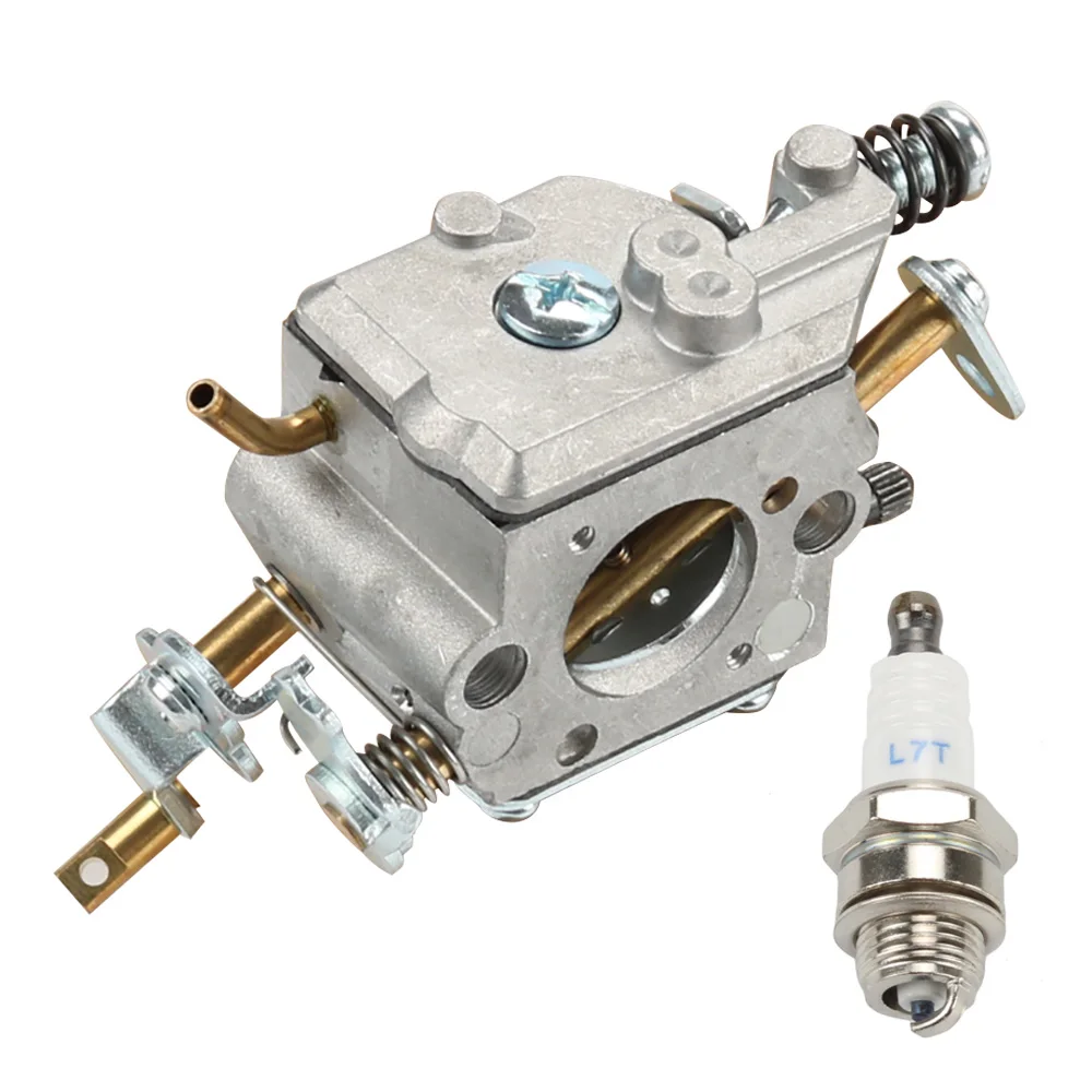 Карбюратор + свечей зажигания ДЛЯ Poulan PP5020 AV 573952201 зама C1M W47 бензопилой 2