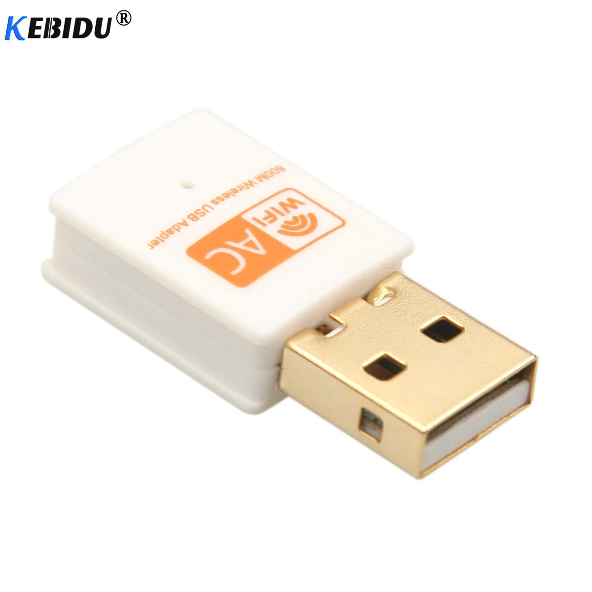 KEBIDU беспроводной USB Wi-Fi адаптер 600 Мбит/с антенна для ПК сетевая карта два