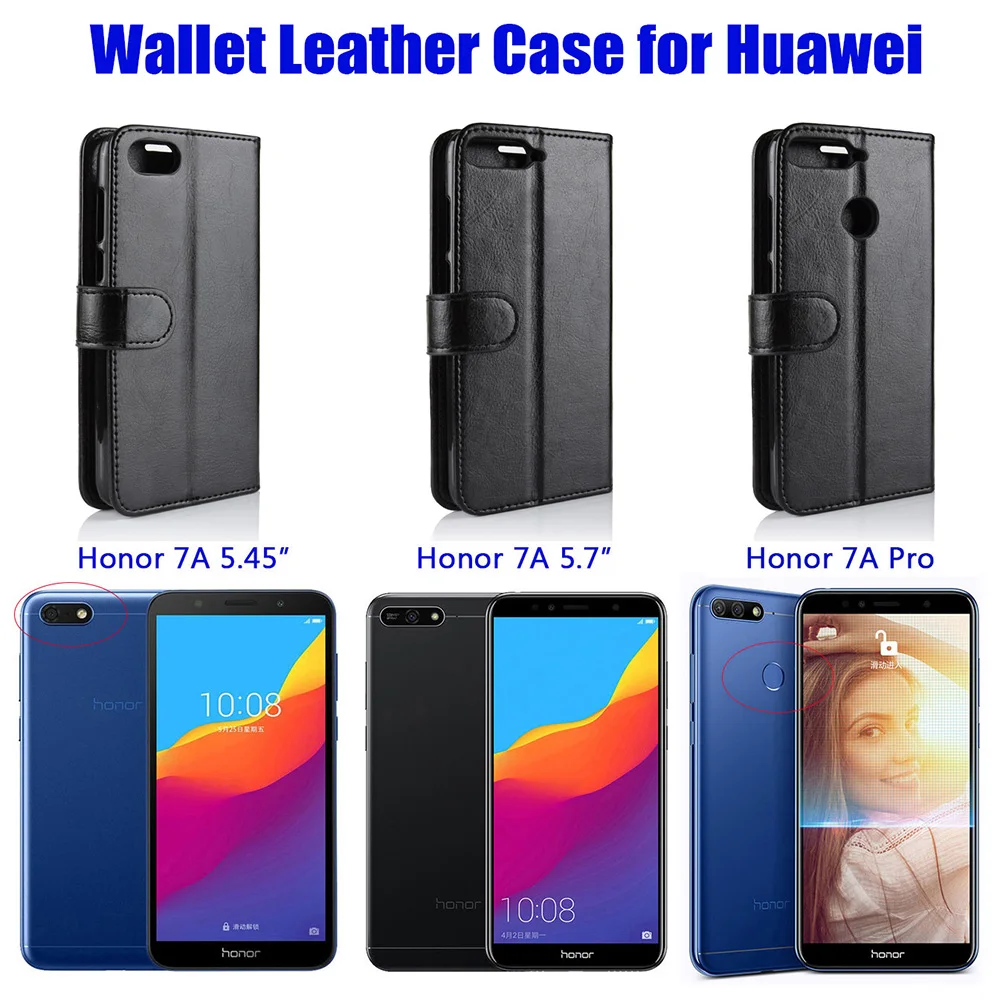 JONSNOW кошелек кожаный чехол для huawei Honor 7A DUA L22 5 45 &quotРоссия Версия телефона Pro AUM L29