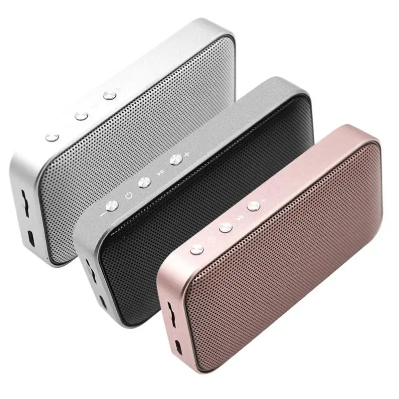 Портативный динамик открытый ультра тонкий беспроводной Bluetooth 4 2 плеер 3D супер