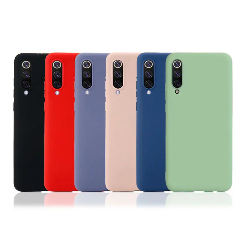 OCHGEP Original Liquid Silicone Slim Case For Xiaomi Mi 9 SE Cover mi9 se Phone Cases with Retail Packing |