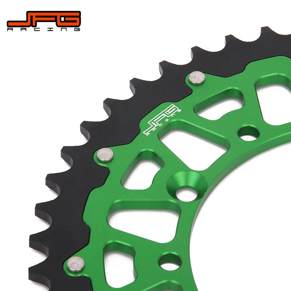 Задняя звездочка цепи 42T 48T 49T 50T 51T для KAWASAKI KDX200 KDX250 KLX250 KLX300R KLX450R KLX650 KX125 KX250 KX250F KX450F