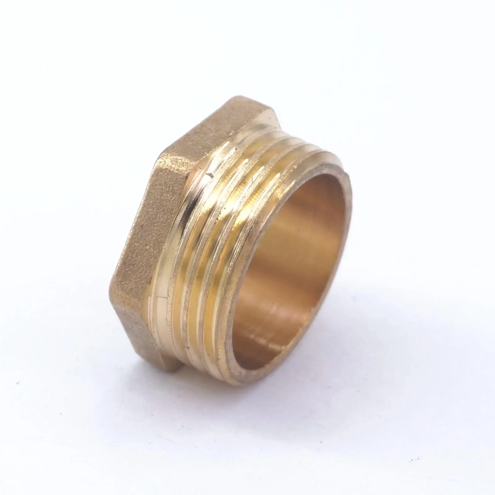 1&quot BSP Male Brass Pipe Countersunk Plug Hex Head Socket Fittings Connectors Adapter Hexagon | Обустройство дома