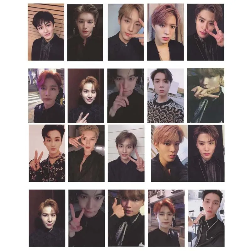 KPOP NCT127 обычный необычный альбом фото карта хип хоп самодельные бумажные карты
