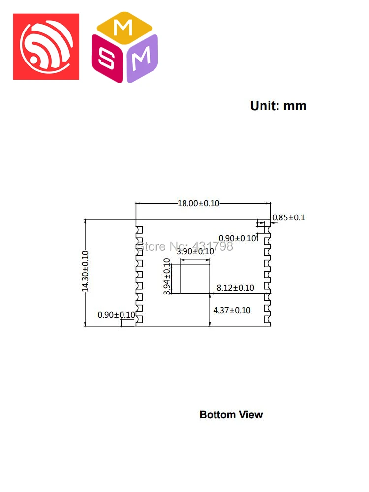 AIOT espressoc SiF ESP8266 WiFi модуль ESP WROOM 02U International Edition Автоматизация