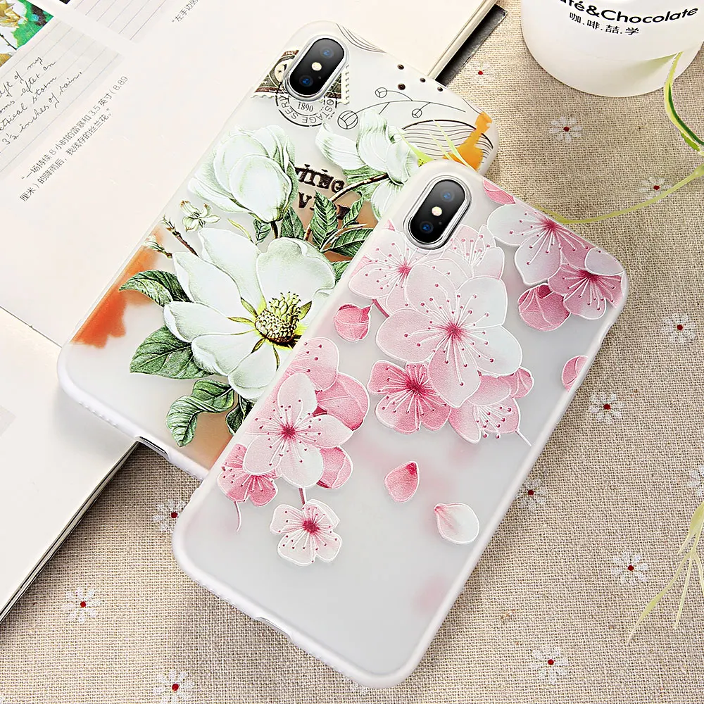 Чехол CASEIER Flower Girly для Huawei P30 P20 lite Mate 20 10 мягкий рельефный чехол телефона P10 Y7 Y9 Funda |