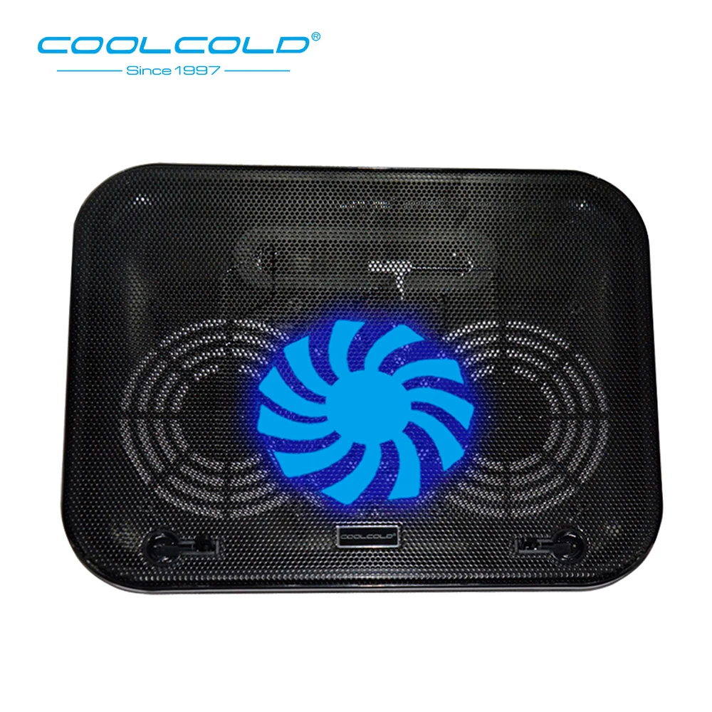 COOLCOLD Super Ultra-thin Laptop Cooler Cooling Pad USB Fan Stand 11'' 15.6'' Notebook Cooling Stand 5V Cooler Para Notebook