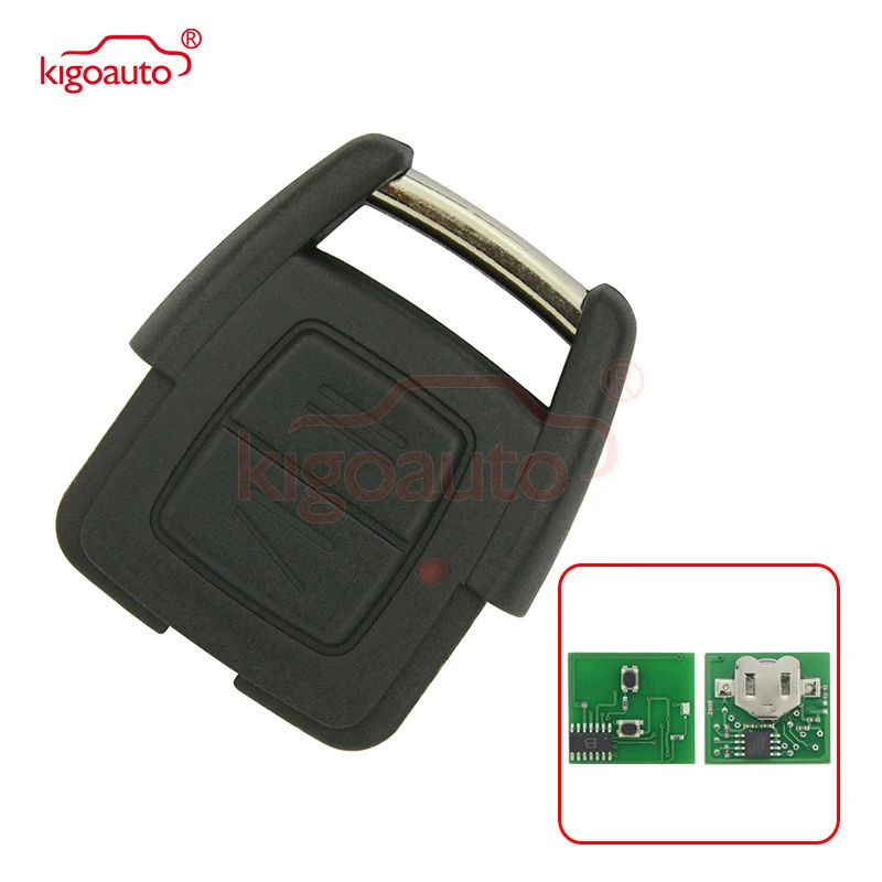 Kigoauto 93176615 дистанционный брелок 2 кнопки 433 МГц для Opel Vauxhall Holden Astra G Zafira A 2000 2001 2002 2003