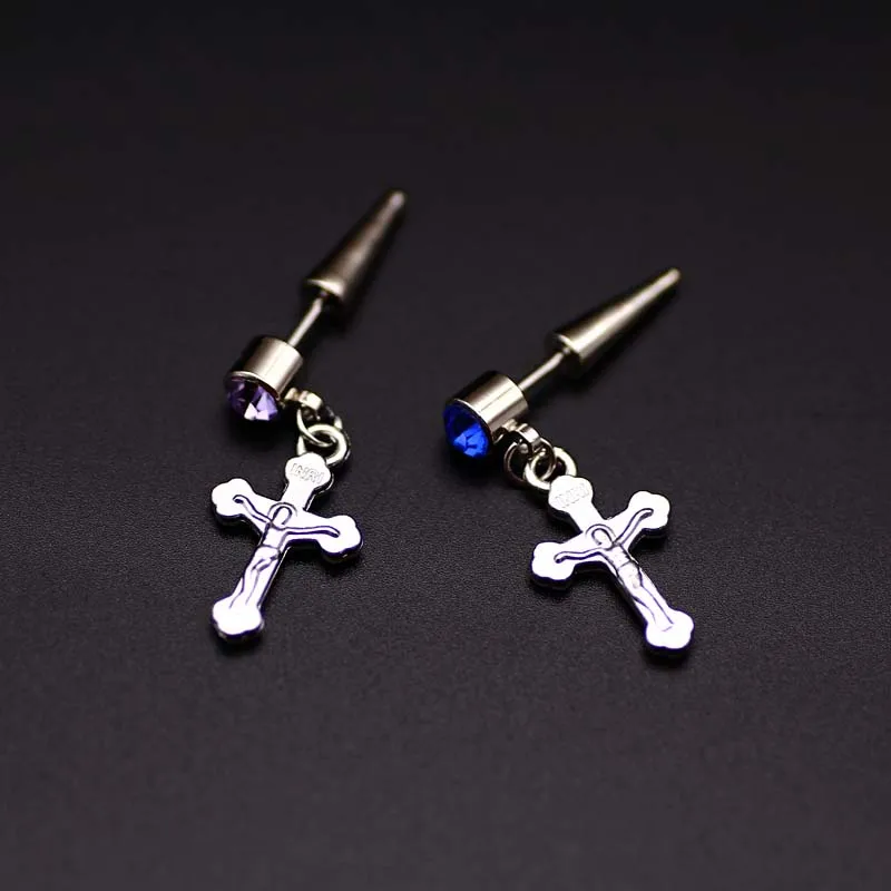 Серьга для мальчиков мужские одиночные сережки из нержавеющей стали украшения