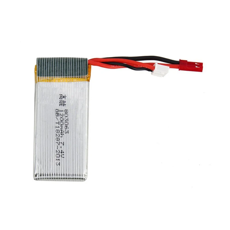Высокая емкость 7 4 в 1200 мАч батарея Rc Quadcopter Запчасти для MJX X101 X102h JJRC X6 RC Дрон |